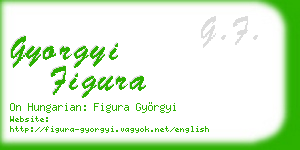 gyorgyi figura business card