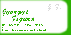 gyorgyi figura business card